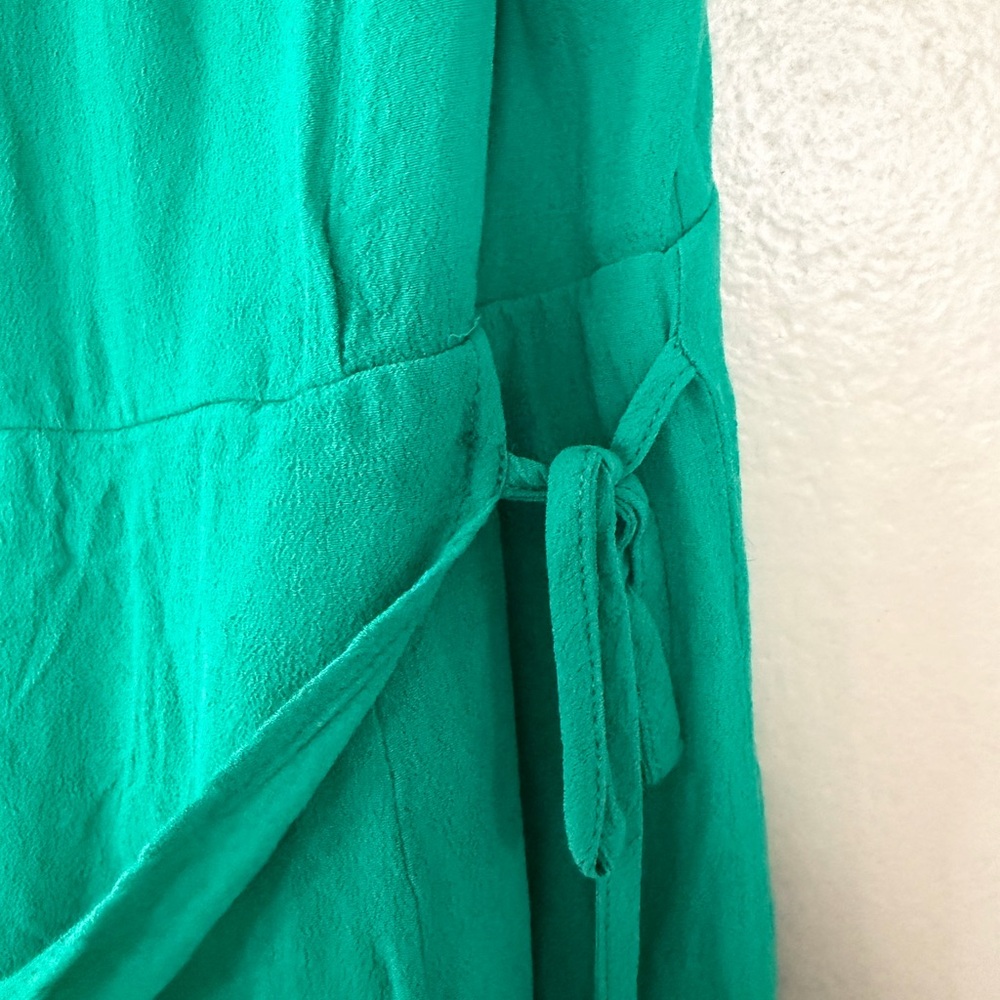 superdown Green Karen Wrap Romper Women’s Size Small - Picture 7 of 15